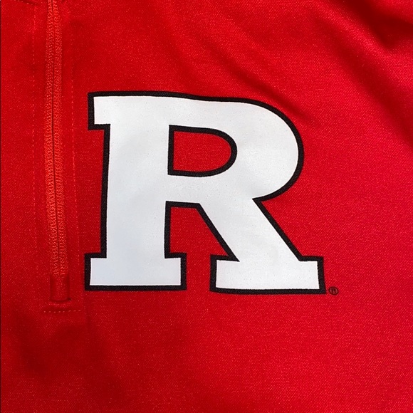 red women’s Rutgers pullover - Picture 2 of 3